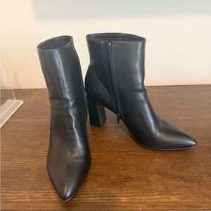 Madden Girl Black Heeled Boots